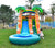 HeroKiddo tropical inflatable slide and attached pool