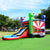 Ninja Warrior 26’ x 13' Bounce House and Slide Combo with Pool
