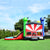 Ninja Warrior 26’ x 13' Bounce House and Slide Combo with Pool