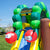 Caterpillar 17' x 9' Bounce House and Slide Combo with Pool
