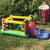 Rainforest Waterfall 12' x 9' Bounce House and Slide Combo with Pool